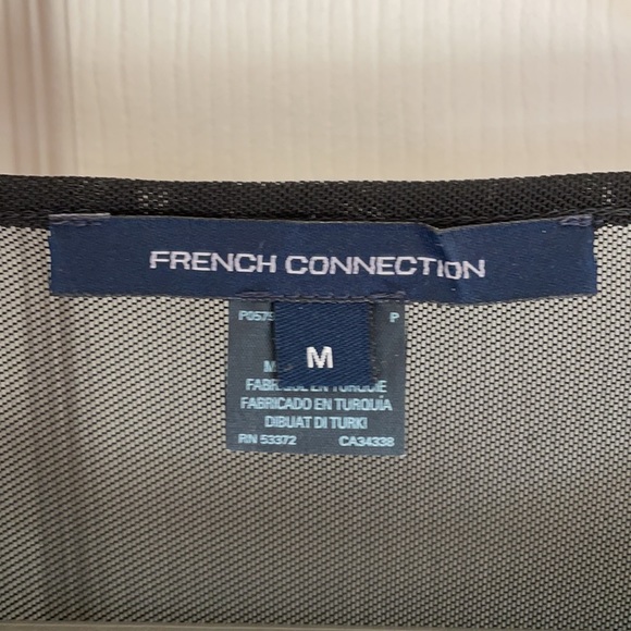 French Connection Allie Mesh Bodysuit - Picture 5 of 7